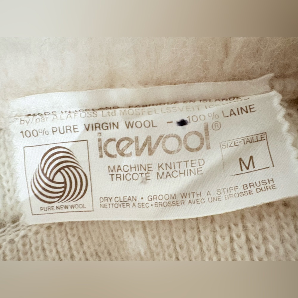 Vintage Alafoss Icewool Jacket Made in Iceland - Picture 5 of 6